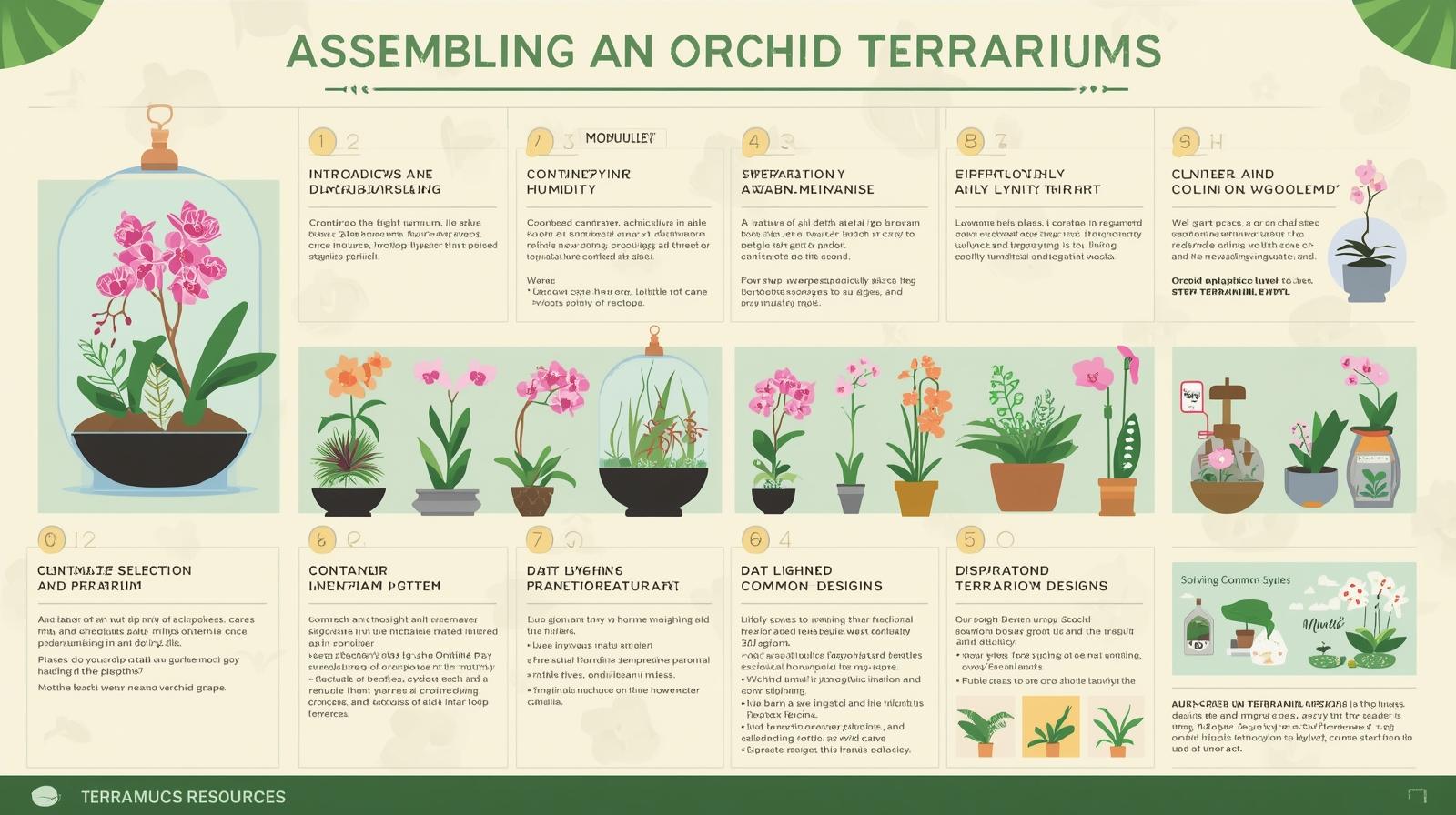 Como Montar um Terrário de Orquídeas: Guia Completo